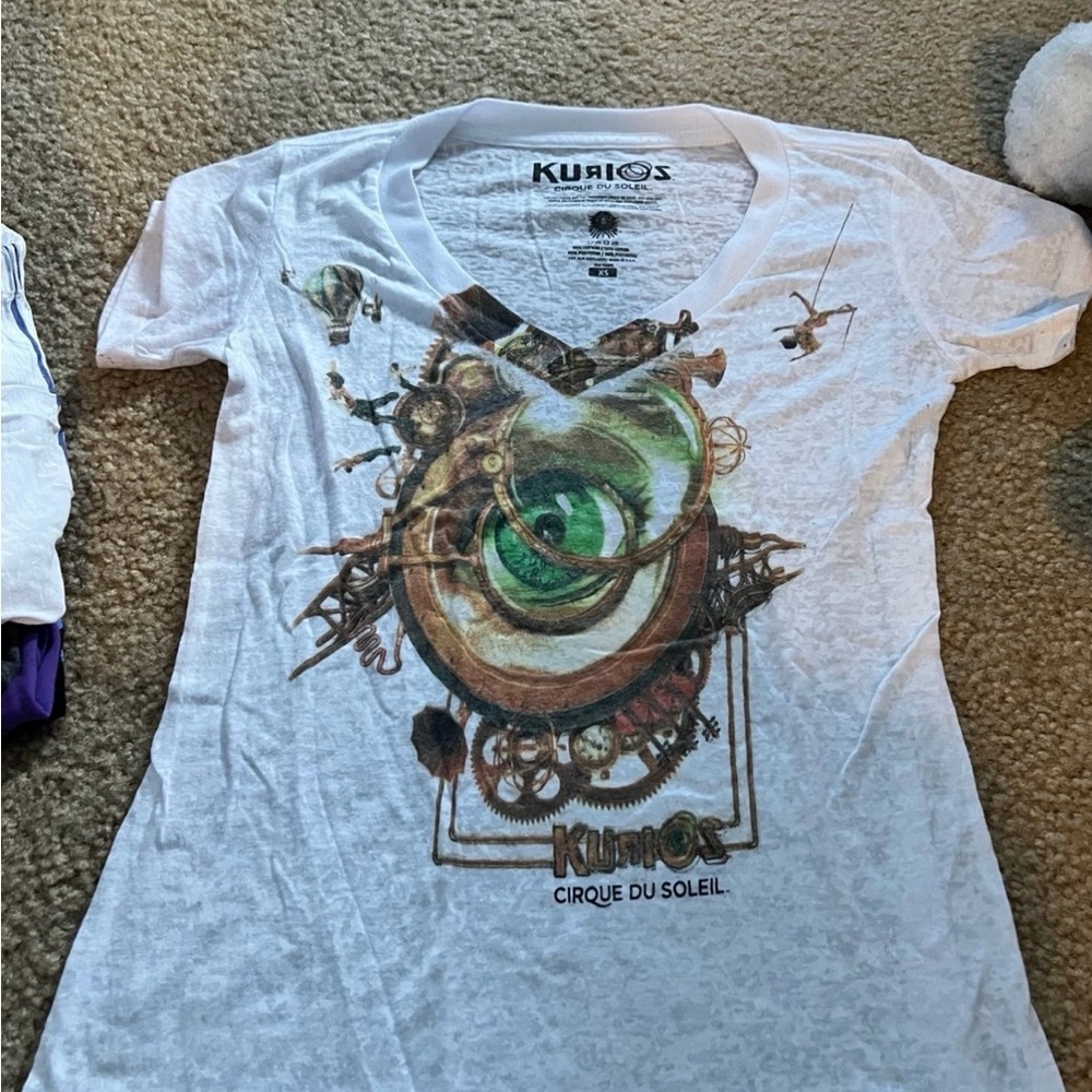 White Graphic Tee